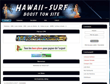 Tablet Screenshot of hawaii-surf.net